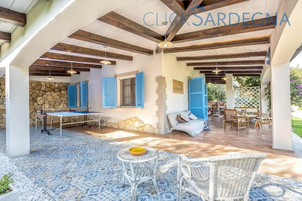 Alghero Villa Josephine Con Piscina E Parco Per 8 Ospiti Bagian luar foto