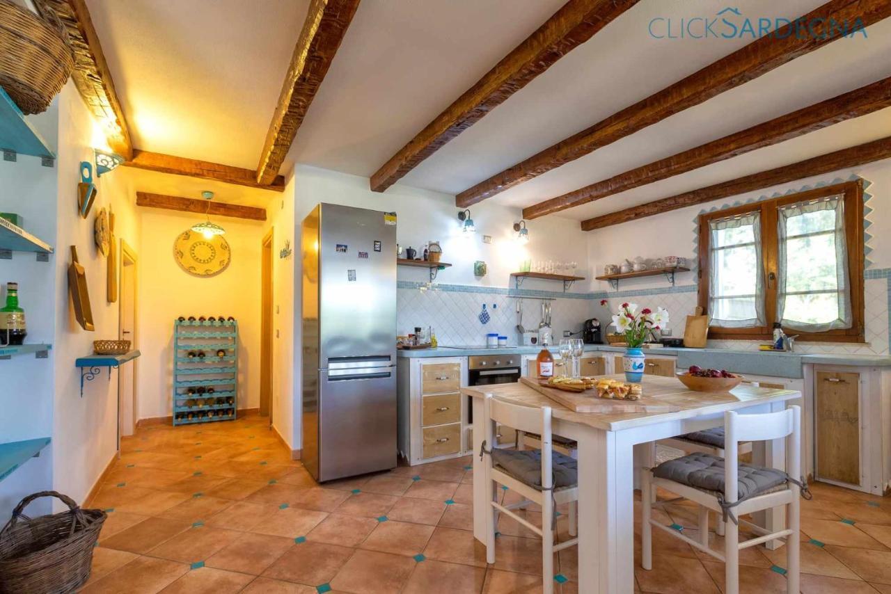 Alghero Villa Josephine Con Piscina E Parco Per 8 Ospiti Bagian luar foto
