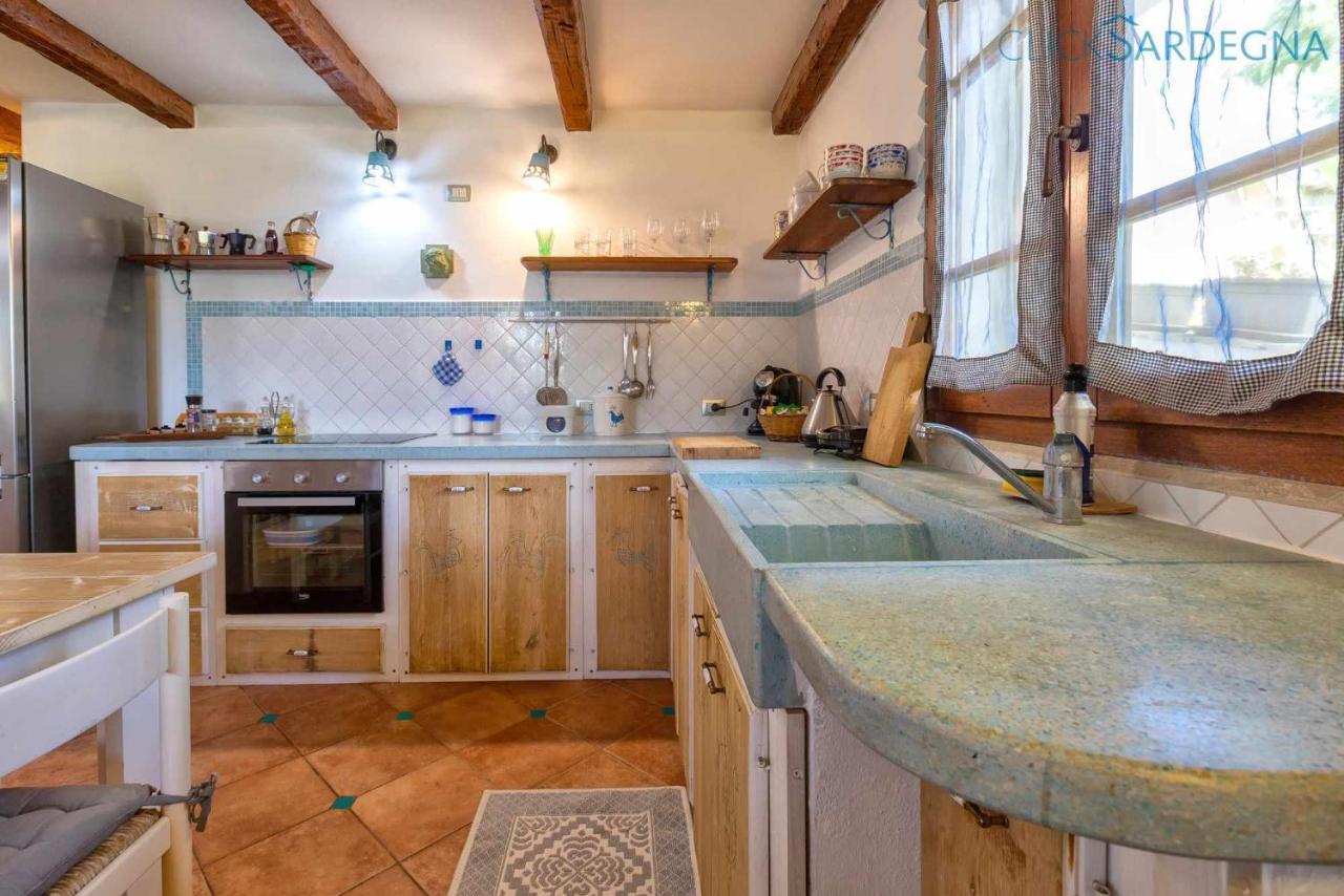 Alghero Villa Josephine Con Piscina E Parco Per 8 Ospiti Bagian luar foto